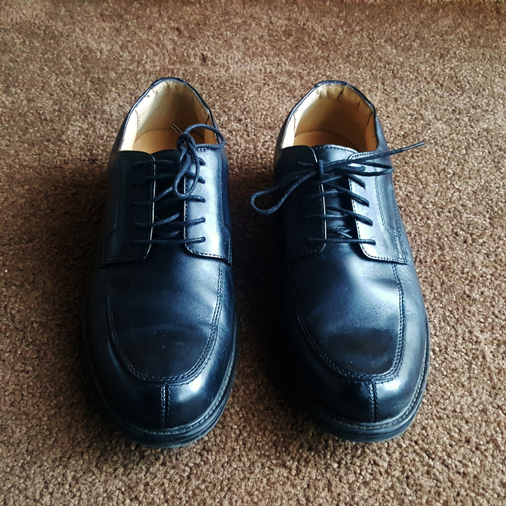 Croft & Barrow Black Leather Shoes